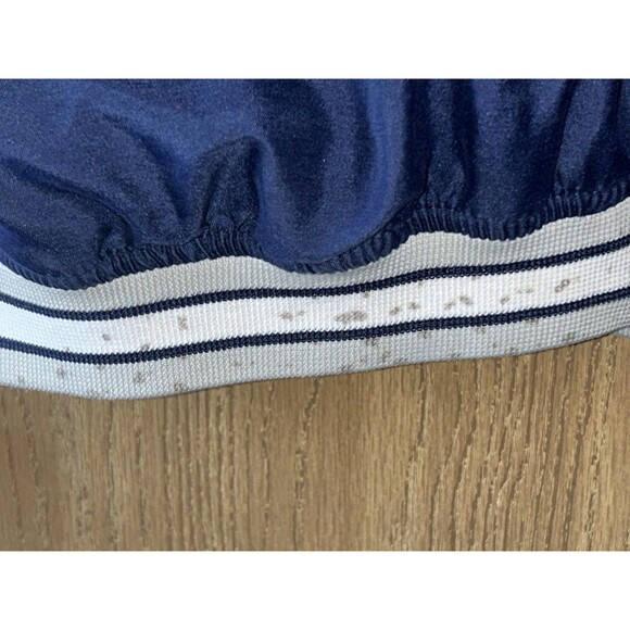 VTG 90’s Team Edition Apparel  Varsity Jacket Blue/Grey Hoyas Men’s Large - Picture 4 of 10